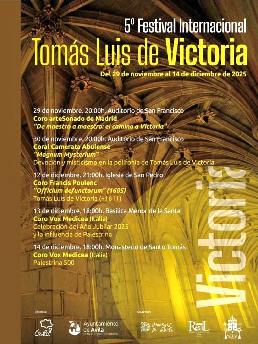 V Festival Internacional Tomas Luis de Victoria